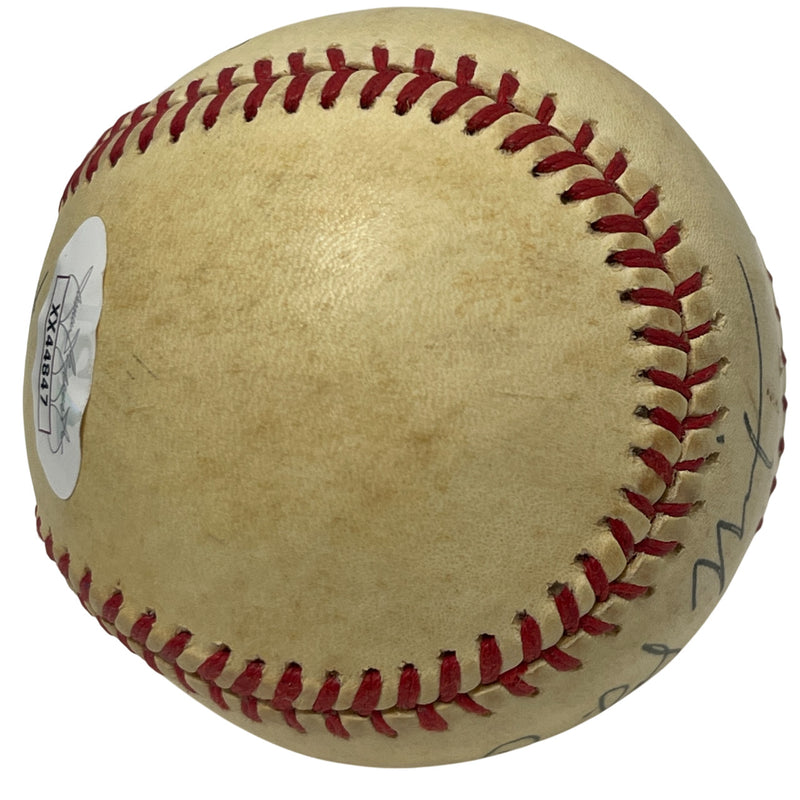 Richard Nixon Autographed Rawlings Official National League Baseball JSA LOA