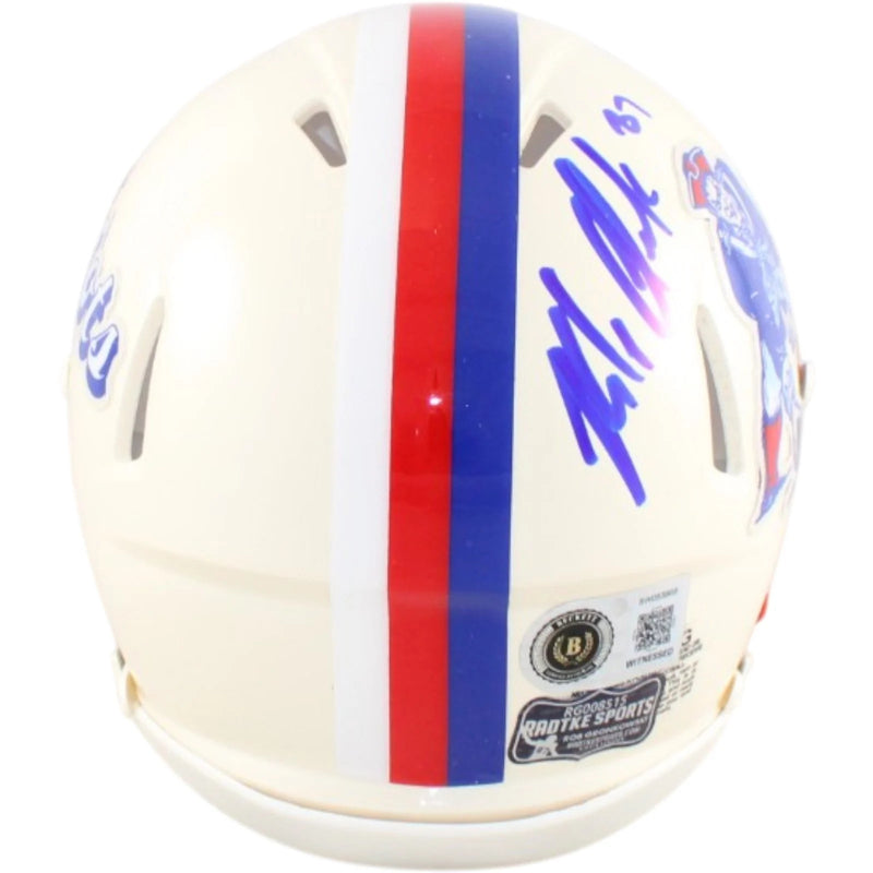 Rob Gronkowski Signed New England Patriots Retro Mini Helmet