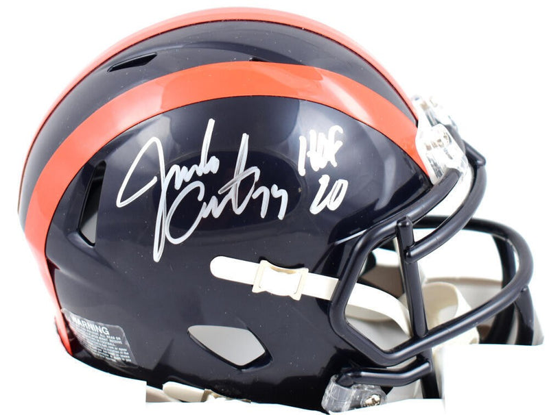 Jimbo Covert Signed Chicago Bears 1936 Tribute Mini Helmet