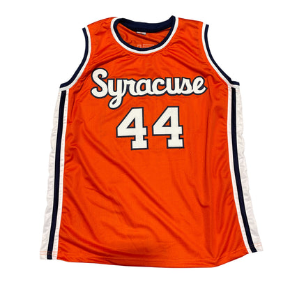 Derrick Coleman Signed Syracuse Orange Custom Basketball Jersey