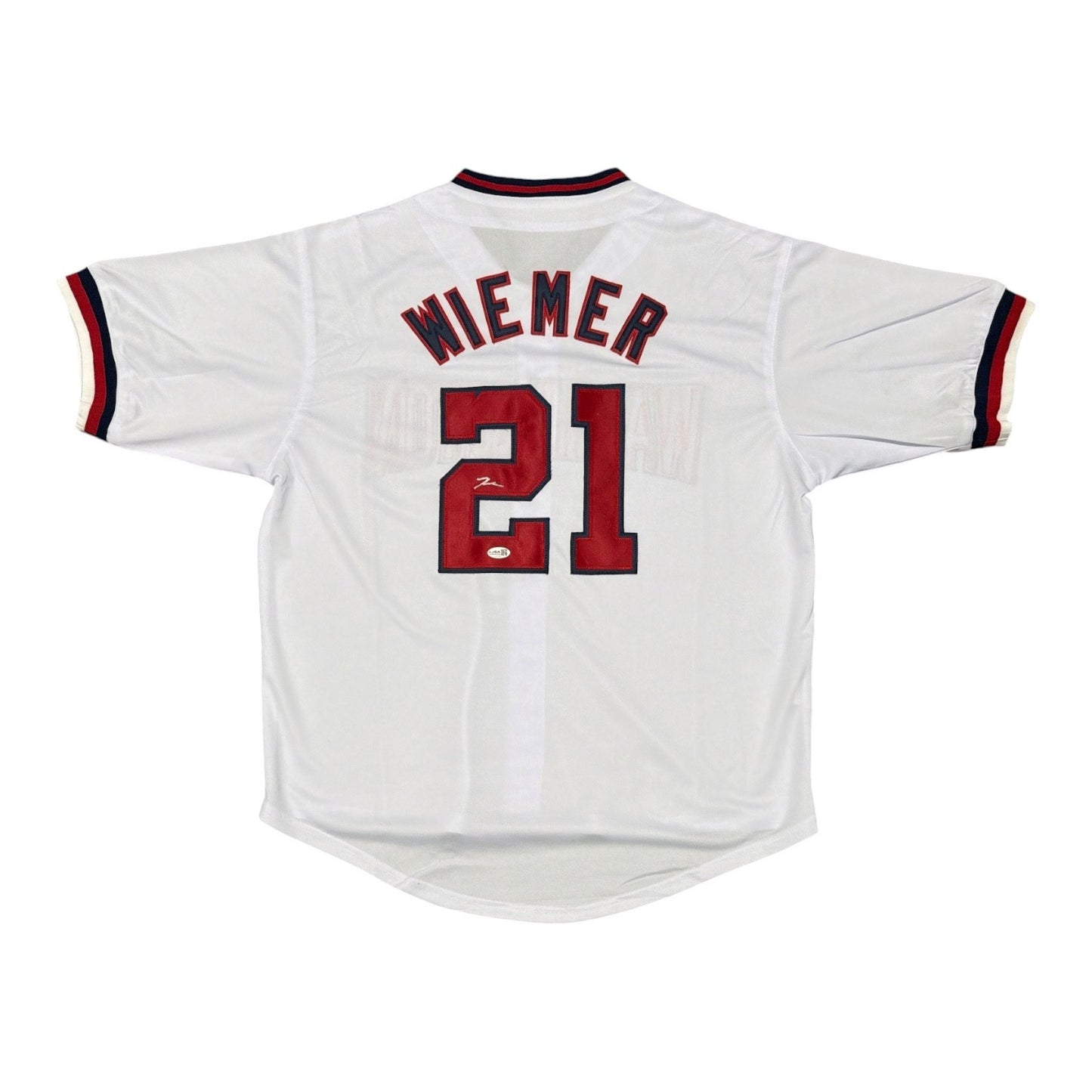 Joey Wiemer Signed Washington Nationals Custom Jersey