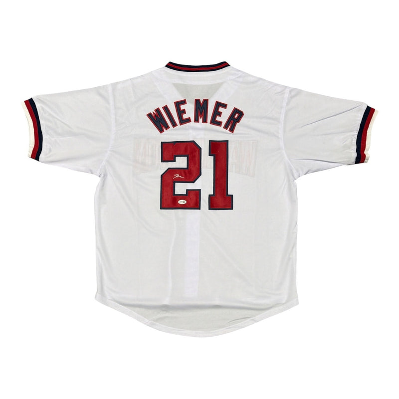 Joey Wiemer Signed Washington Nationals Custom Jersey