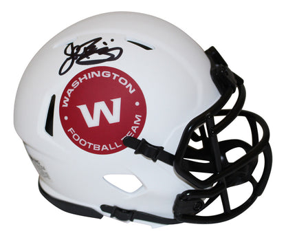 John Riggins Washington Football Team Signed Lunar Mini Helmet Beckett