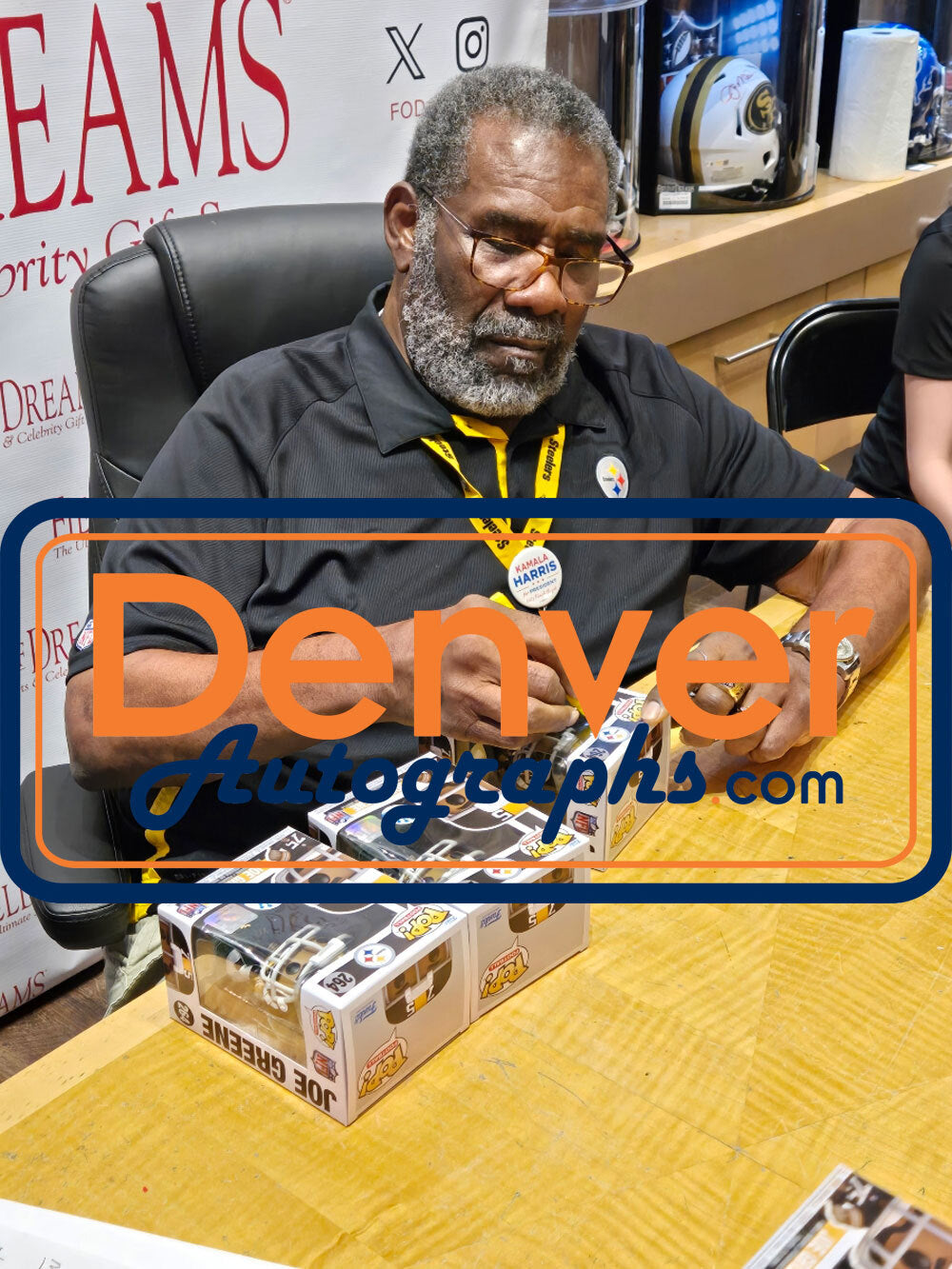 Joe Greene Pittsburgh Steelers Autographed Funko Pop! #264