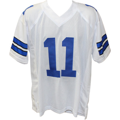 Danny White Autographed White Pro Style Jersey (SB XII Champ)
