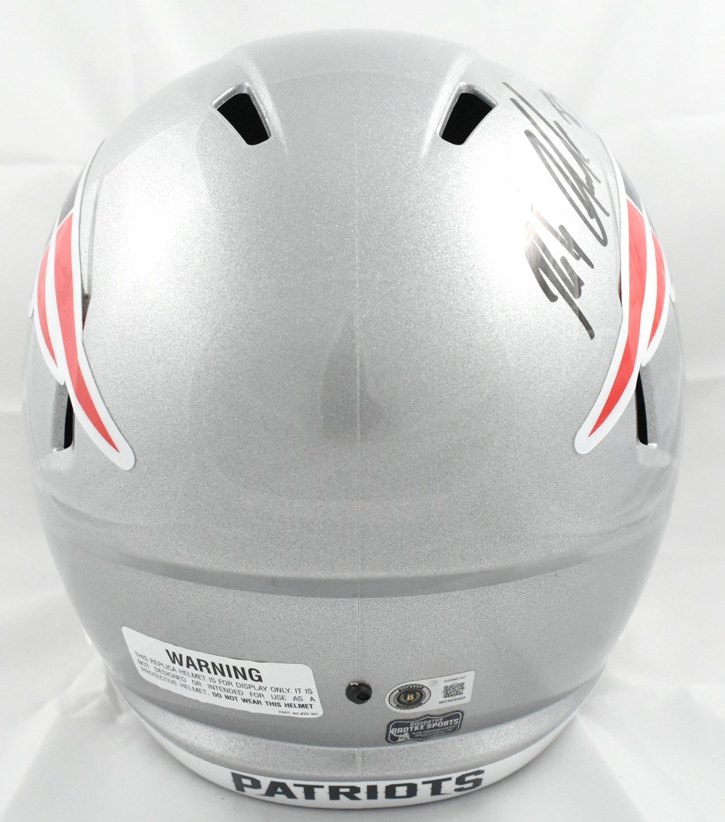 Rob Gronkowski Autographed New England Patriots Full Size Speed Helmet