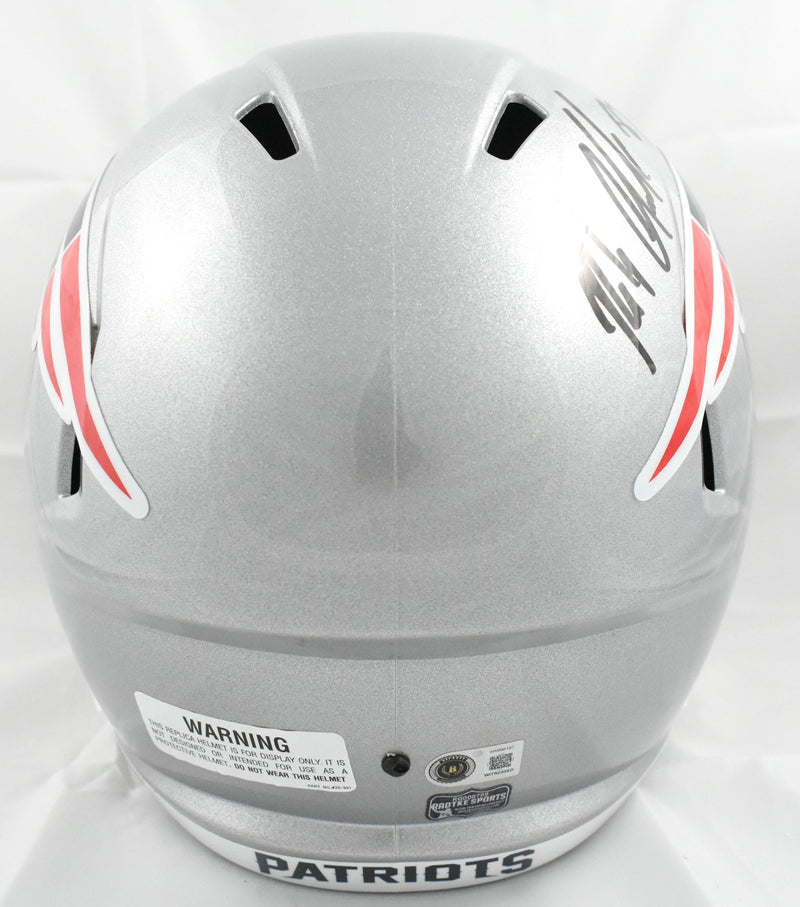 Rob Gronkowski Autographed New England Patriots Full Size Speed Helmet