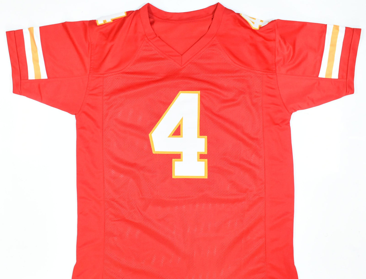 Rashee Rice Autographed Kansas City Chiefs Custom Red Jersey