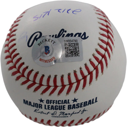 Jim Palmer Signed Baltimore Orioles Official Major League Baseball (4 Stats)