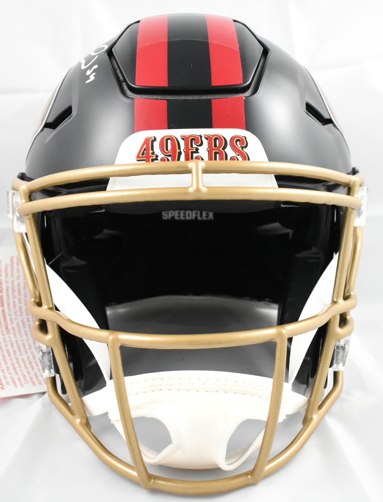 Fred Warner Signed San Francisco 49ers Rivalries Speedflex Authentic Helmet
