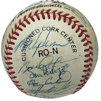 1988 New York Mets Team Signed Autographed National League Baseball