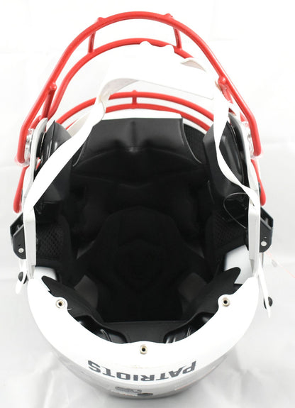Rob Gronkowski Signed New England Patriots Full Size SpeedFlex Helmet