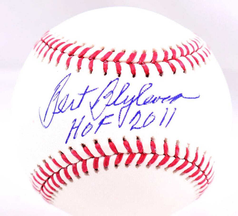 Bert Blyleven Autographed Rawlings Official Major League Baseball (HOF 2011)