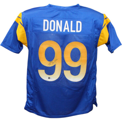 Aaron Donald Los Angeles Rams Autographed Pro Style Jersey