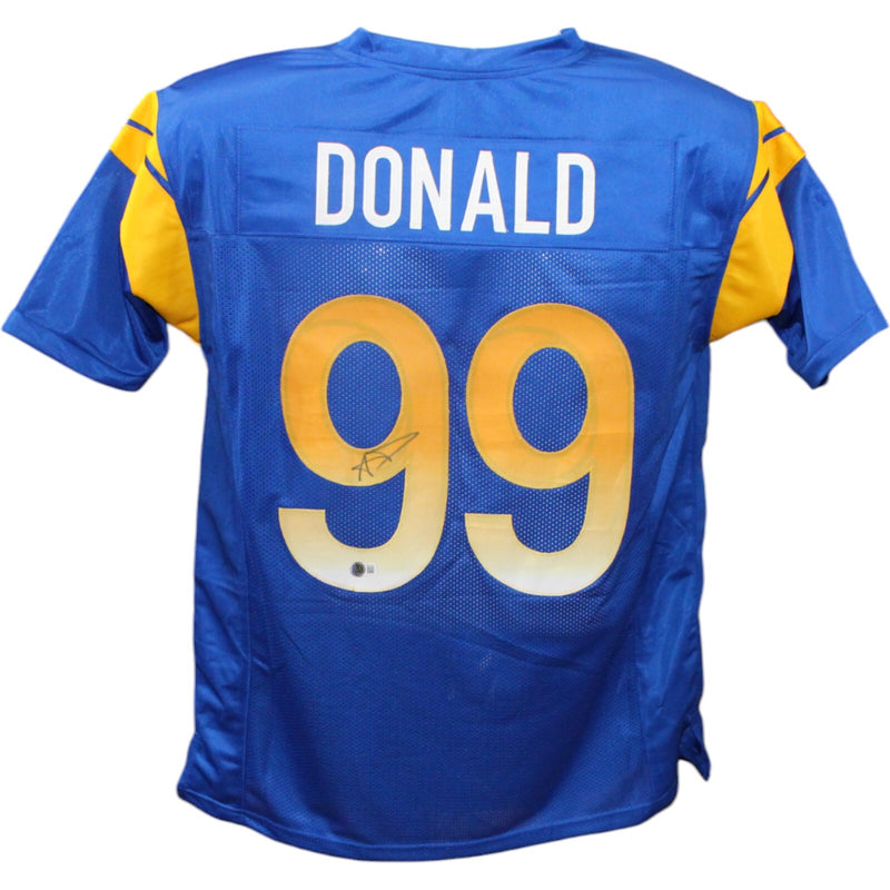 Aaron Donald Los Angeles Rams Autographed Pro Style Jersey