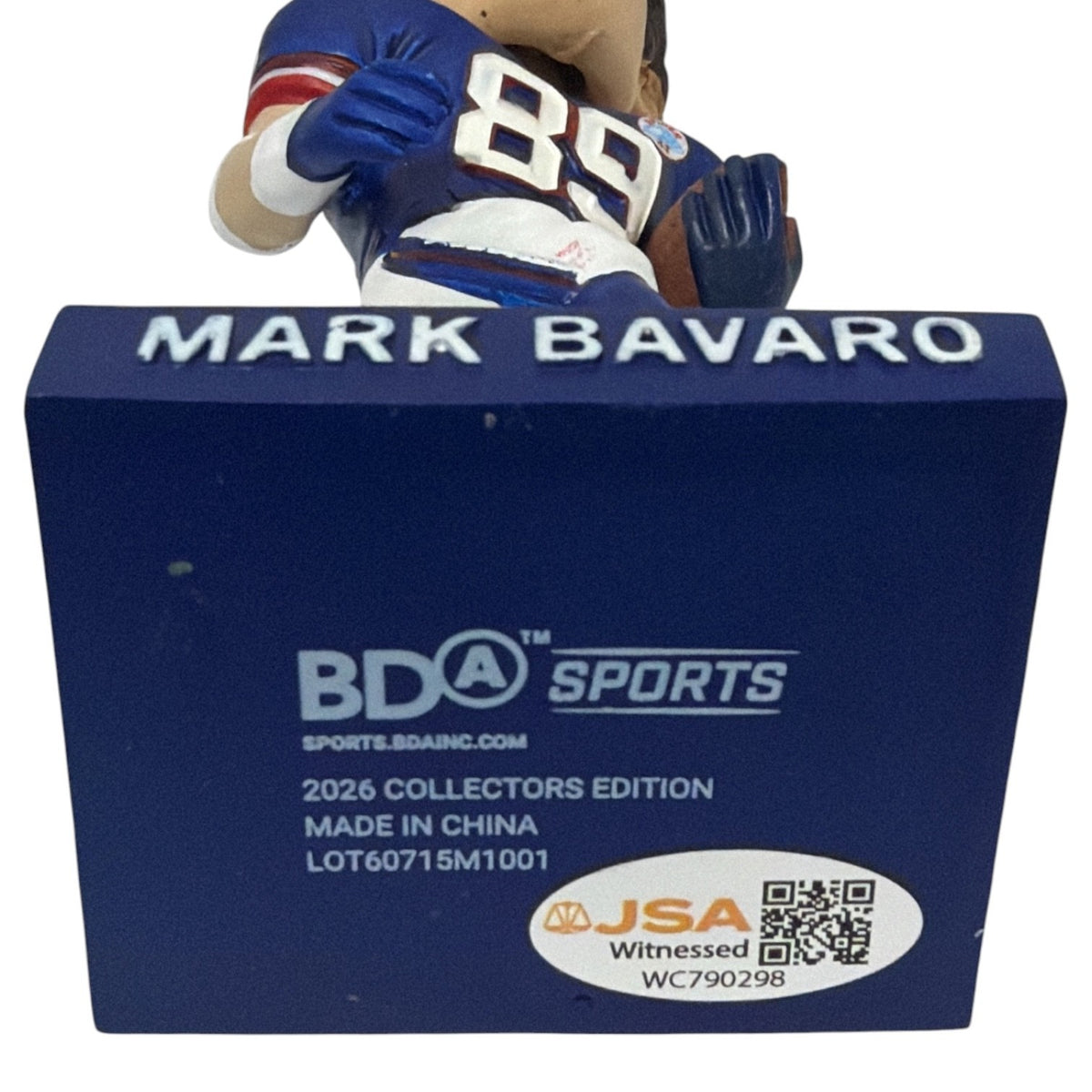 Mark Bavaro Signed New York Giants SGA Bobblehead