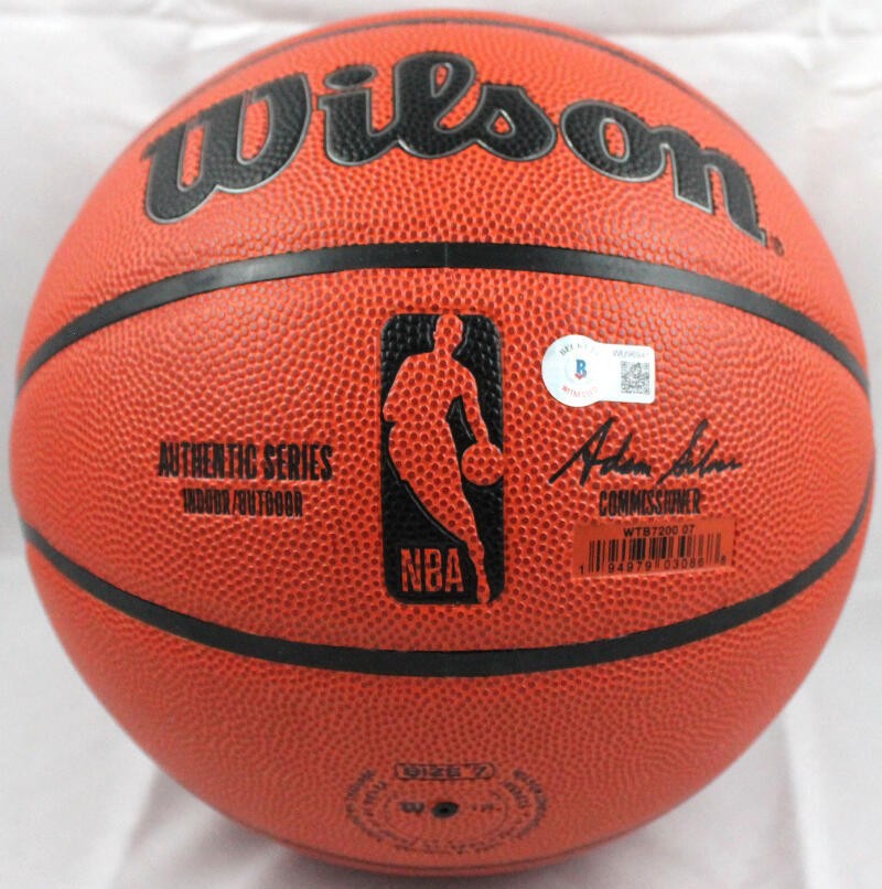Gary Payton Signed Official NBA Wilson Basketball with "The Glove" Inscription