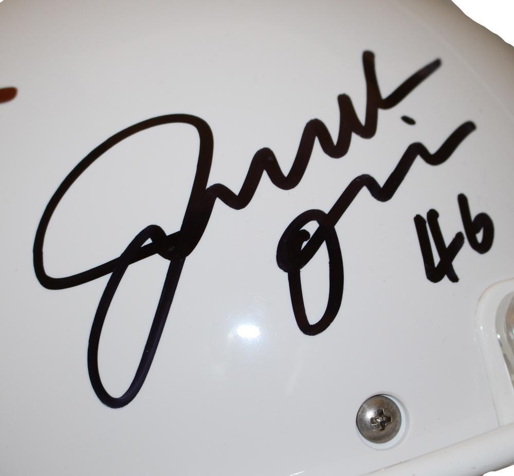 Joseph Ossai Autographed Texas Longhorns Full Size Schutt Helmet