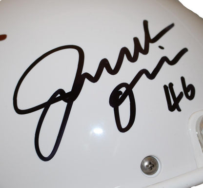 Joseph Ossai Autographed Texas Longhorns Full Size Schutt Helmet