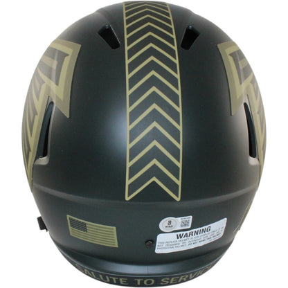 Bijan Robinson Atlanta Falcons 2025 Salute to Service Full Size Helmet