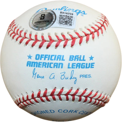 Bobby Doerr Signed Boston Red Sox Official Major League Baseball