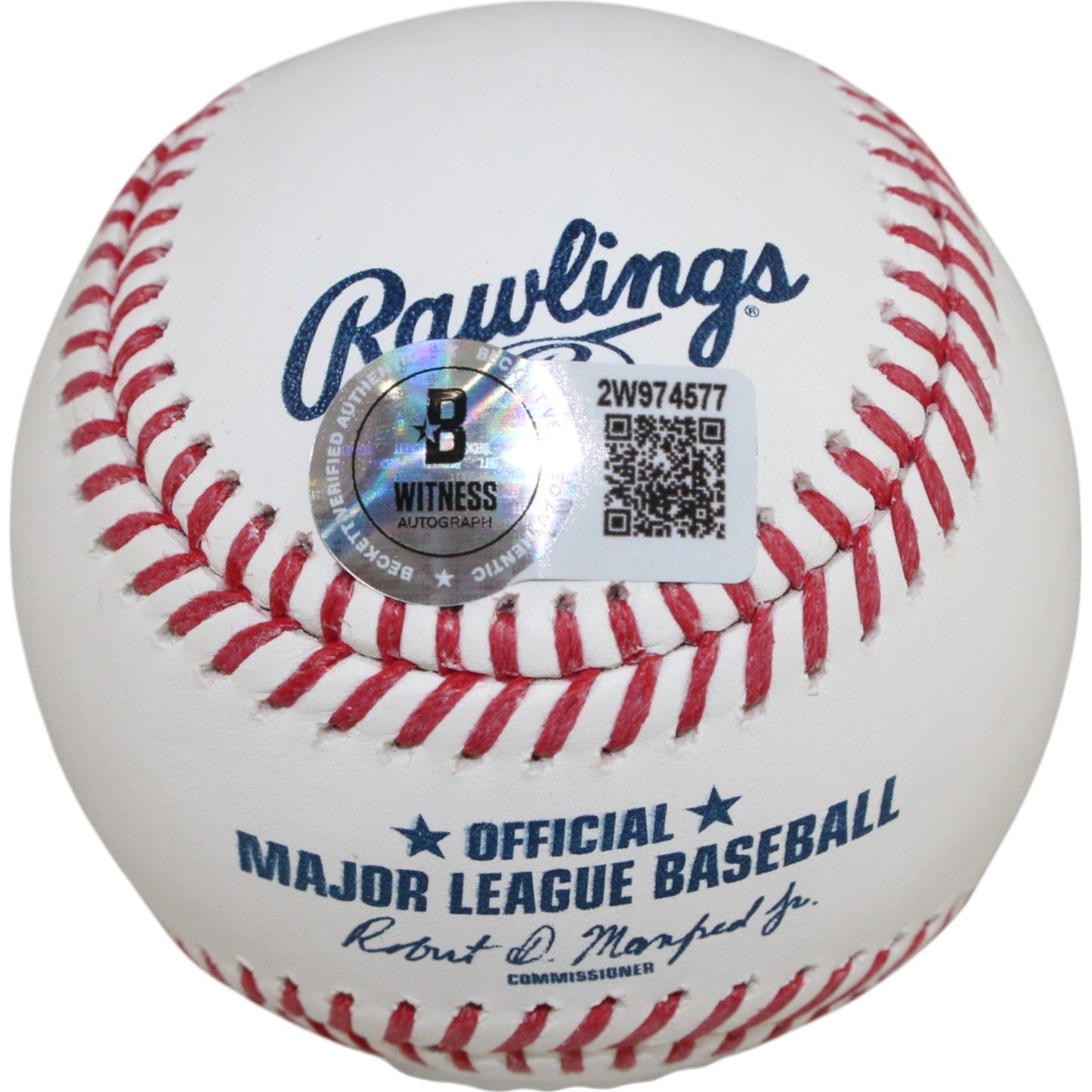 David Ortiz Autographed Boston Red Sox Baseball "This is Our F'n City"