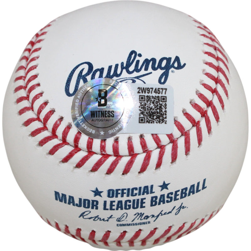 David Ortiz Autographed Boston Red Sox Baseball "This is Our F'n City"