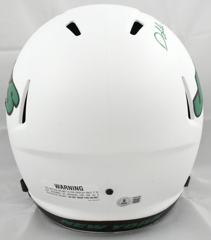 Darrelle Revis Signed New York Jets Full Size Lunar Speed Helmet