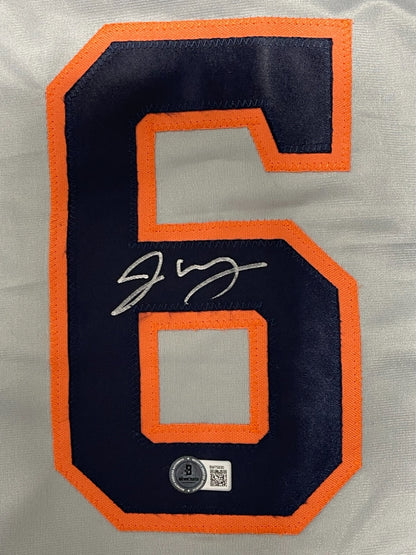 Jake Meyers Signed Houston Astros Custom Baseball Jersey