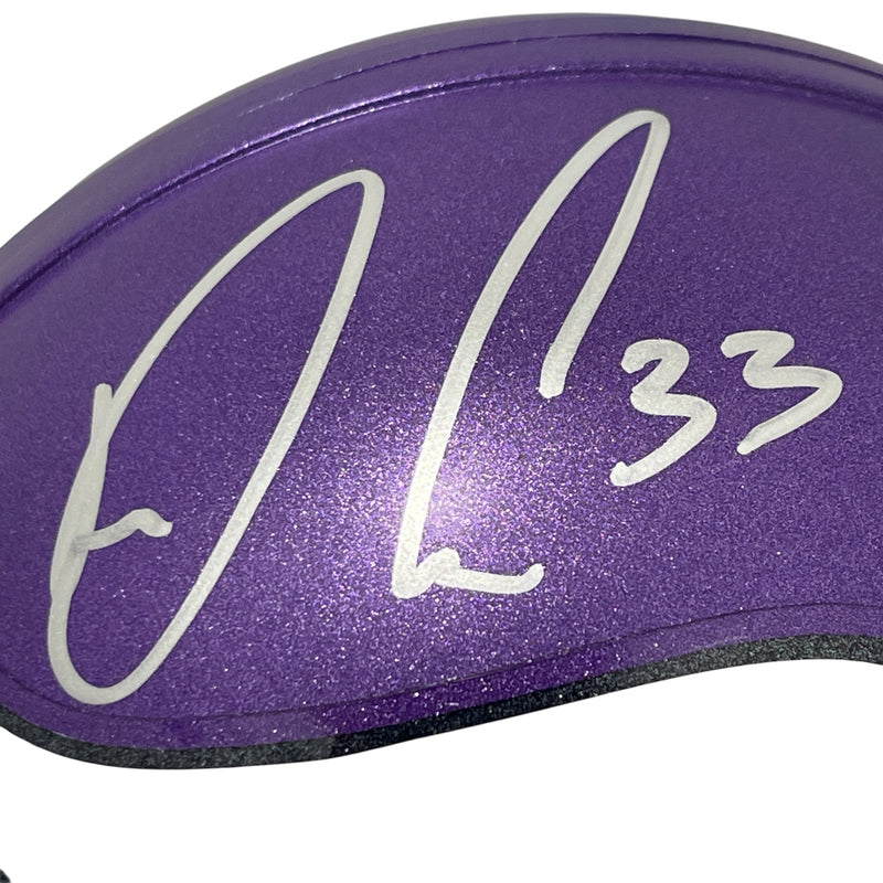 Dalvin Cook Signed Minnesota Vikings Speed Mini Helmet LE/33 JSA COA