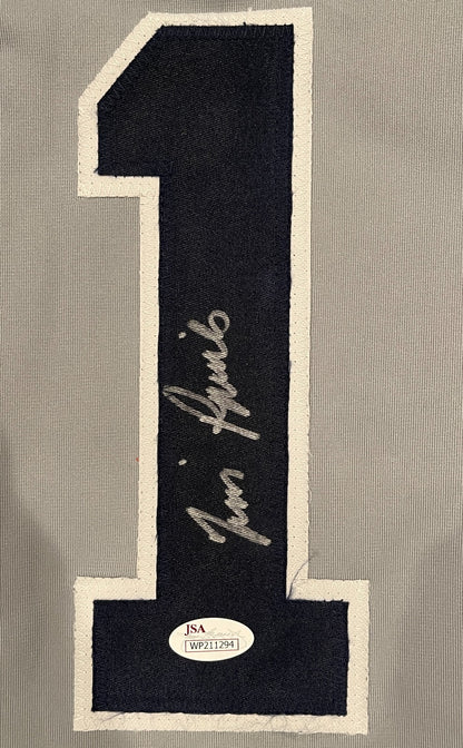 Tim Raines Autographed New York Yankees Custom Jersey JSA COA
