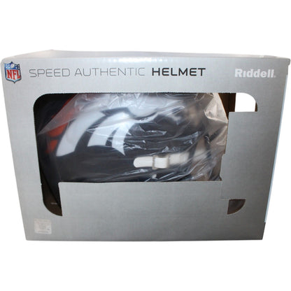 John Elway Denver Broncos Autographed Full Size Authentic Throwback Helmet