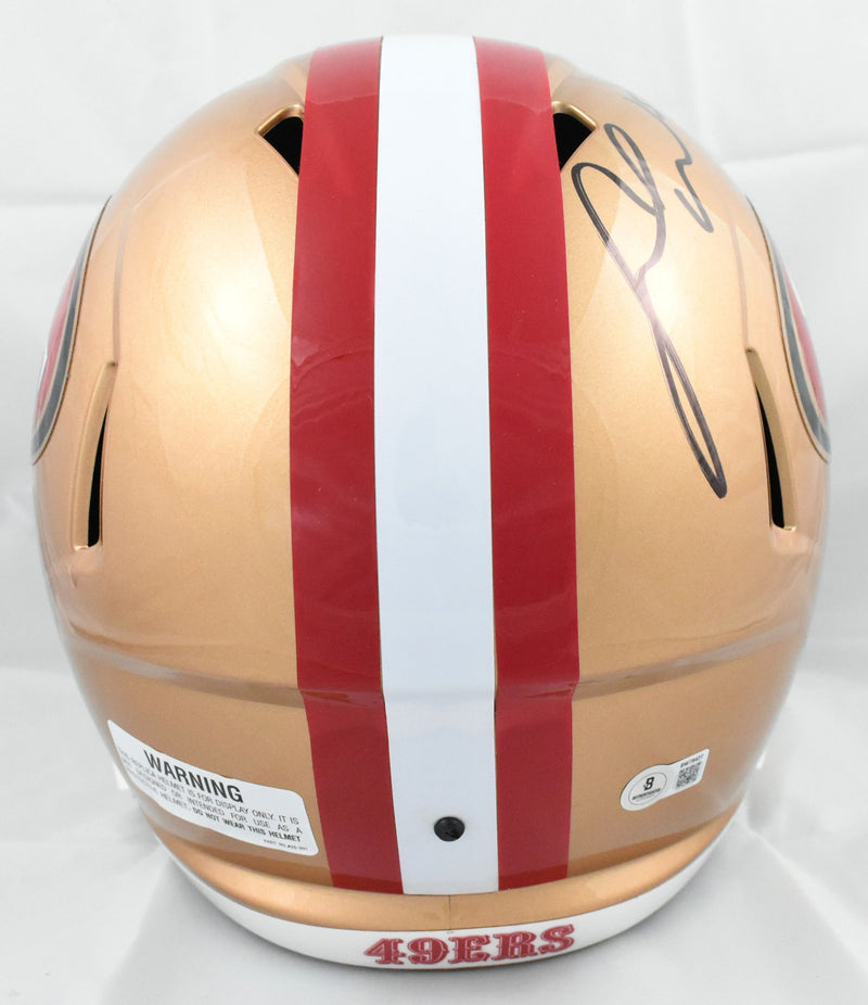 Fred Warner Autographed San Francisco 49ers Full Size Speed Helmet