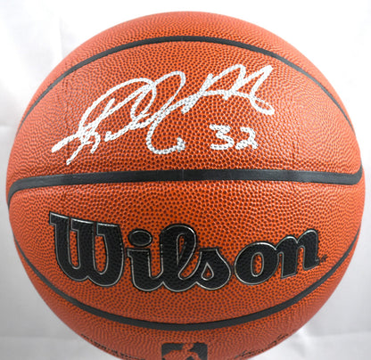 Karl Malone Autographed NBA Wilson Basketball