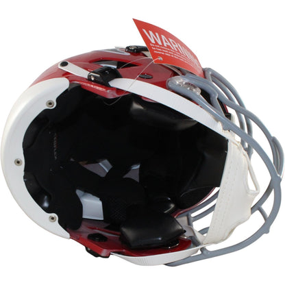 Julio Jones Signed Atlanta Falcons SpeedFlex Throwback Helmet