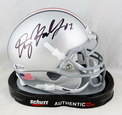 Dwayne Haskins Signed Ohio State Buckeyes Black Mini Helmet