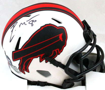 Eric Moulds Signed Buffalo Bills Lunar Speed Mini Helmet