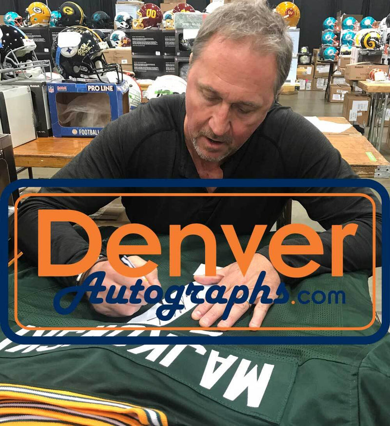 Don Majkowski Autographed Green Bay Packers Custom Jersey (XL)