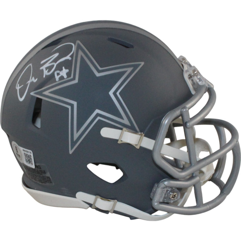Dez Bryant Dallas Cowboys Signed Slate Mini Helmet (Beckett Witnessed)