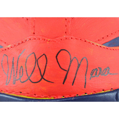 Wellington Mara Signed New York Giants Leather Mini Helmet