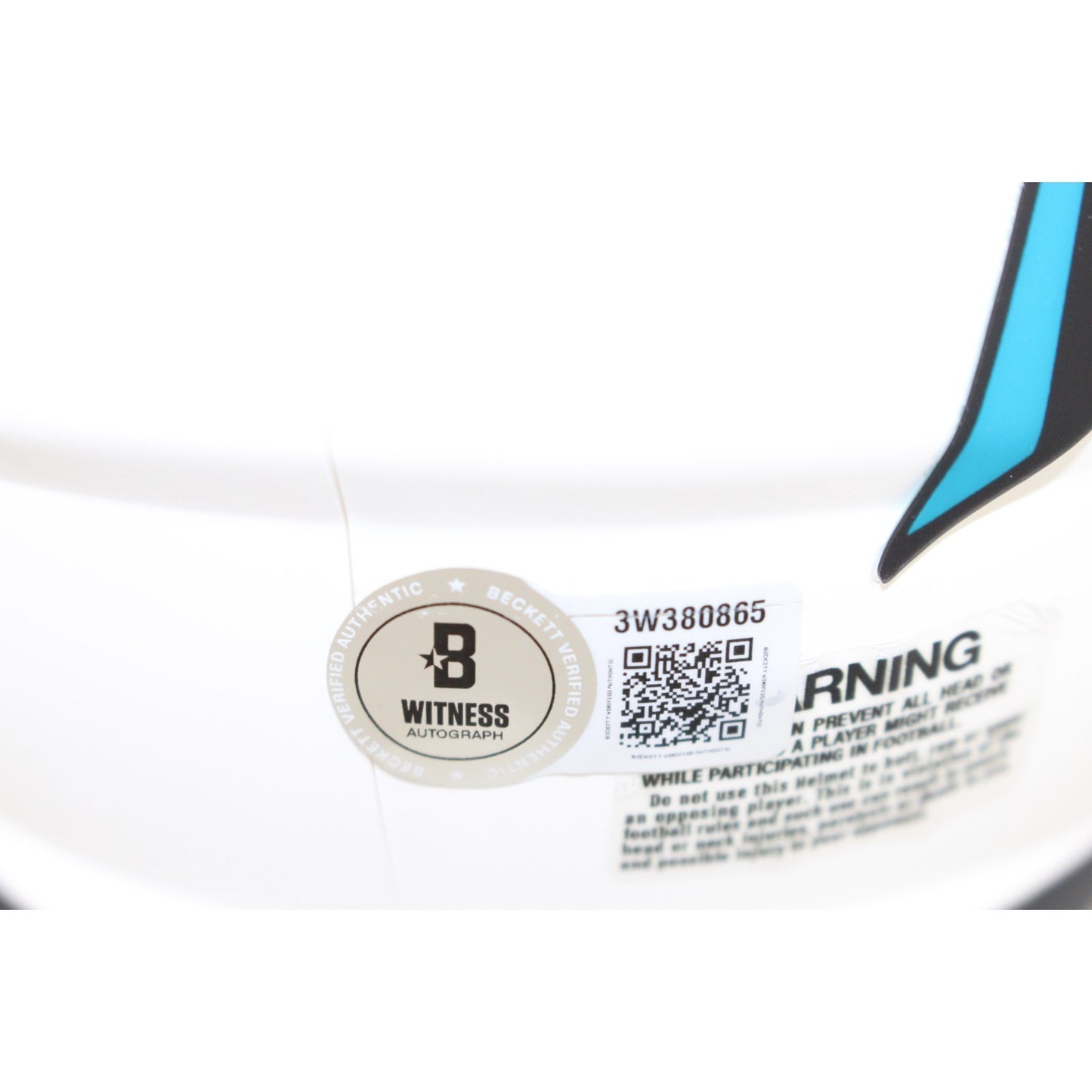 Julius Peppers Autographed Carolina Panthers Lunar Eclipse Mini Helmet