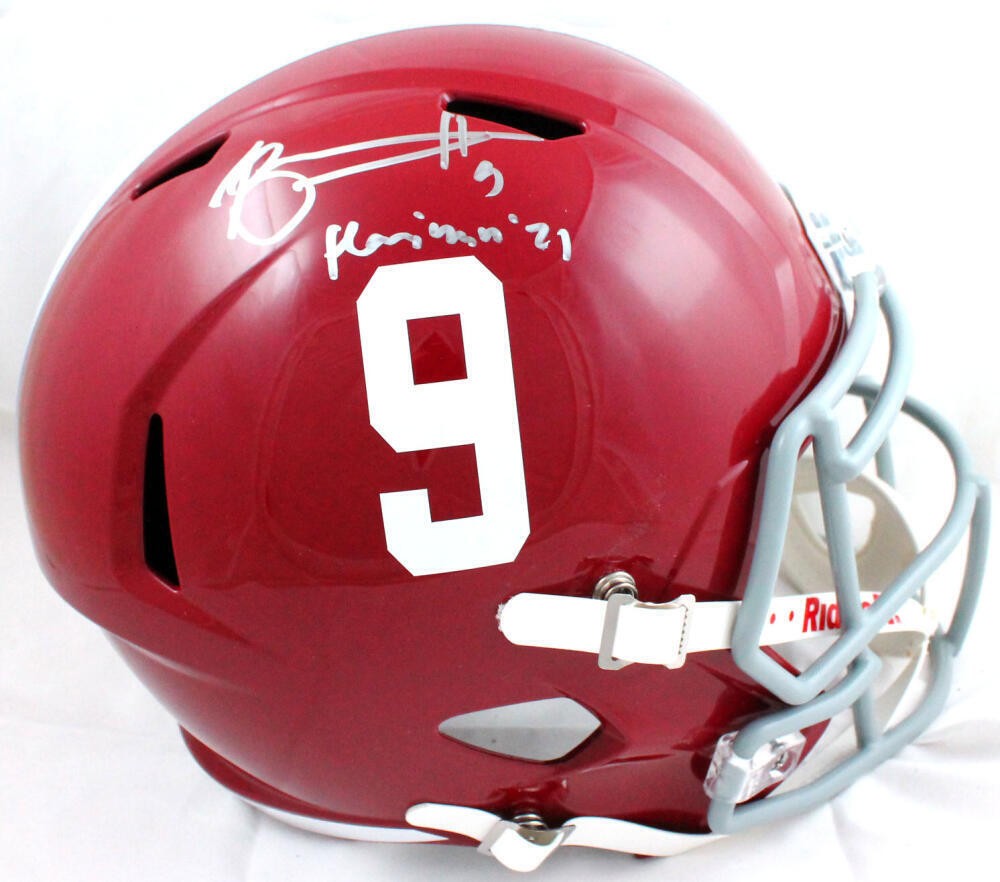 Bryce Young Signed Alabama Crimson Tide Full Size Speed Helmet Heisman '21