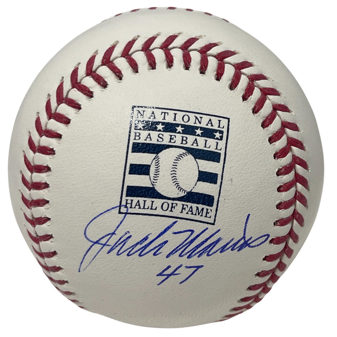 Jack Morris Signed HOF Logo Official Major League Baseball BAS COA