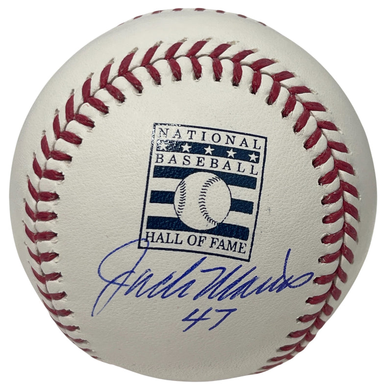 Jack Morris Signed HOF Logo Official Major League Baseball BAS COA