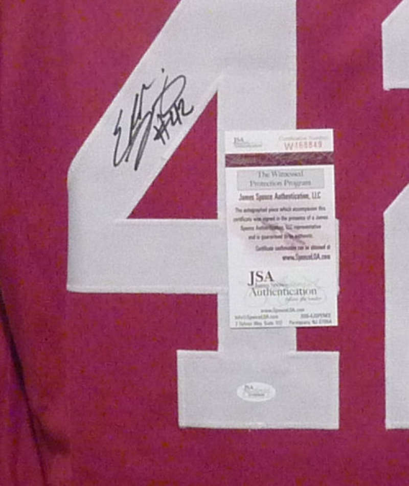 Eddie Lacy Alabama Crimson Tide Signed Custom Football Jersey