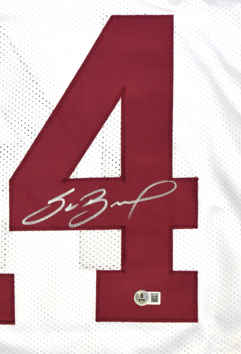 Sam Bradford Autographed Oklahoma Sooners Style Custom Jersey