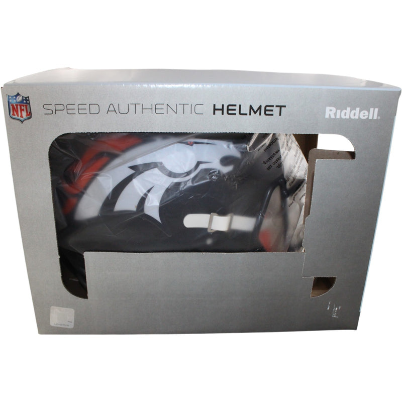 Bo Nix Signed Denver Broncos Full Size Authentic Helmet
