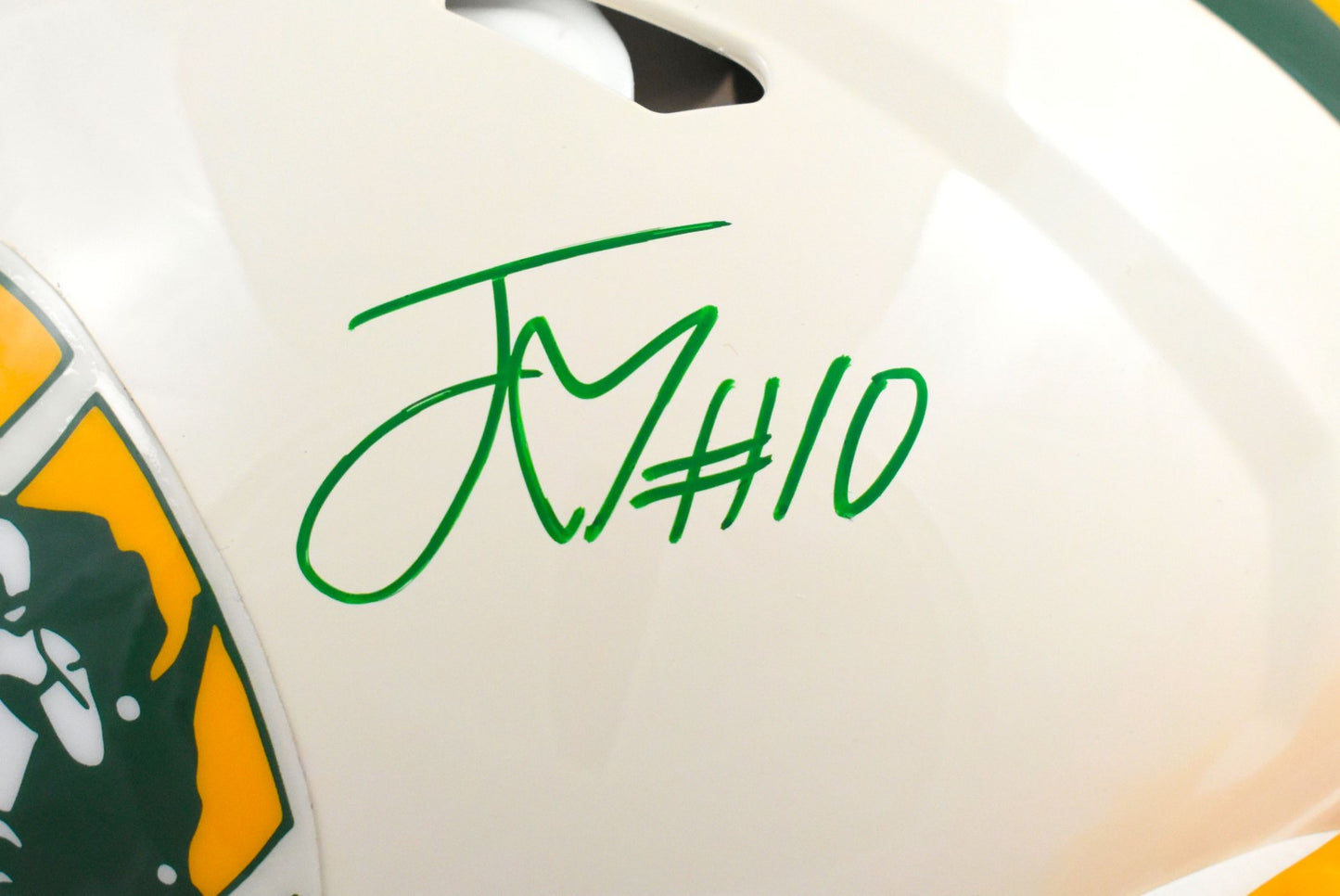 Jordan Love Signed Green Bay Packers Retro Speed Authentic Helmet