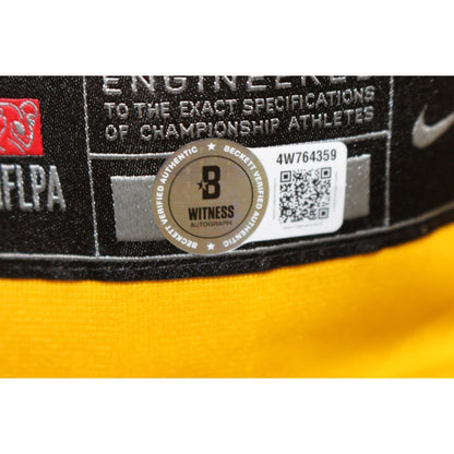 Jack Sawyer Autographed Pittsburgh Steelers Gold Jersey