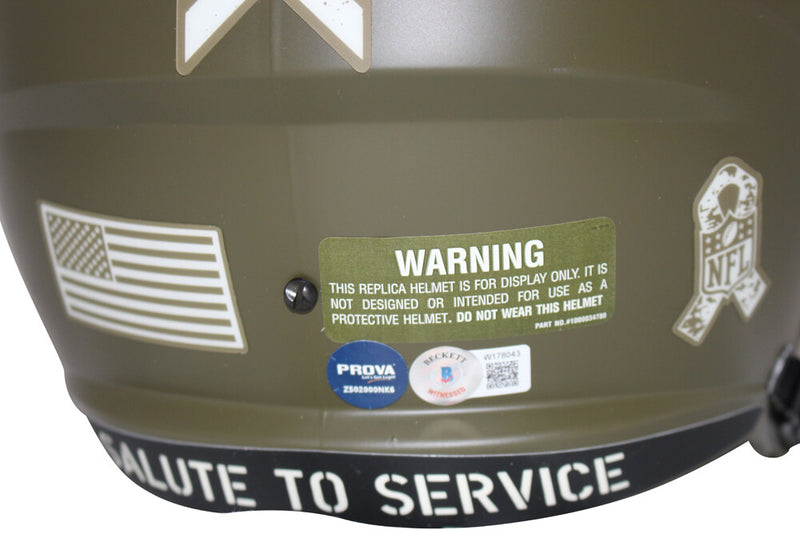 Emmitt Smith Dallas Cowboys Full Size Salute Speed Replica Helmet